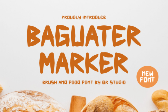 Baguater Marker: A Handwritten Font for Elegant Design