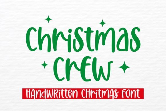 Christmas Crew Font for Business