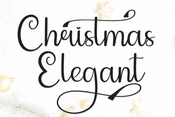 Christmas Elegant Font