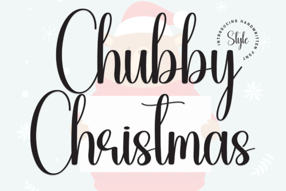 Chubby Christmas Font: A Timeless Typeface for Handmade Creations