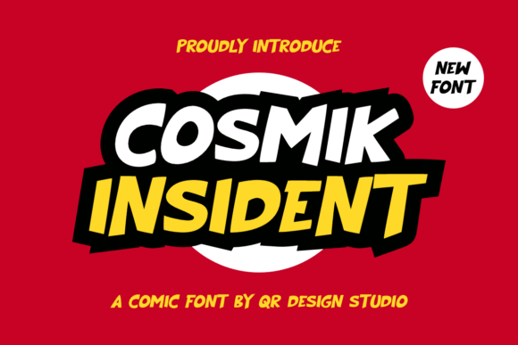 Cosmik Insident: A Display Typeface That Elevates Campaign Design