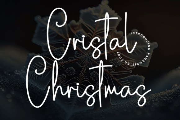 Cristal Christmas Font