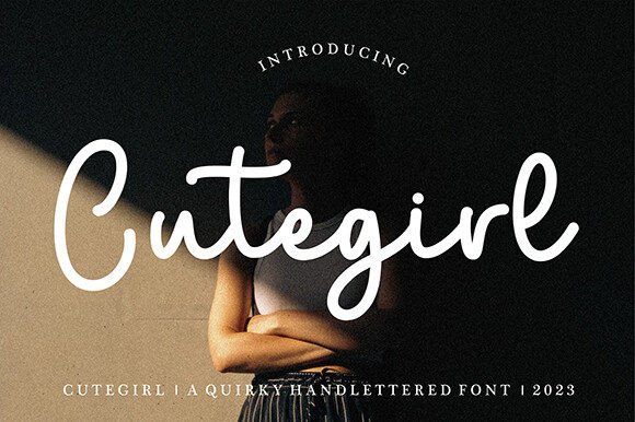 Cutegirl Font for Web Design