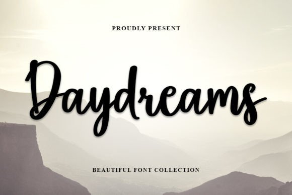 Daydreams: A Stylish Script Font for Real-World Branding