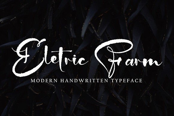 Eletric Farm: A Handwritten Typeface for Memorable Campaigns