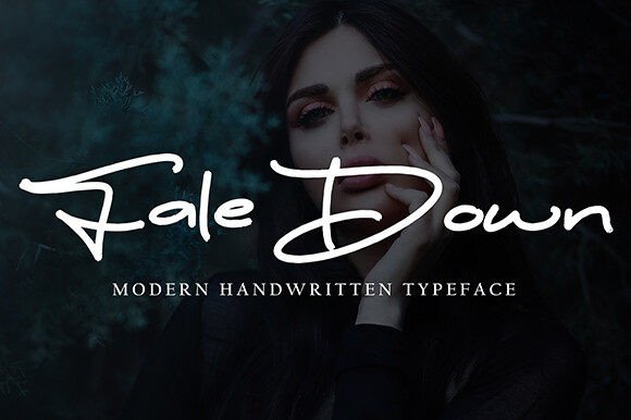 Fale Down Font: A Script Amp Typeface That Elevates Digital Design