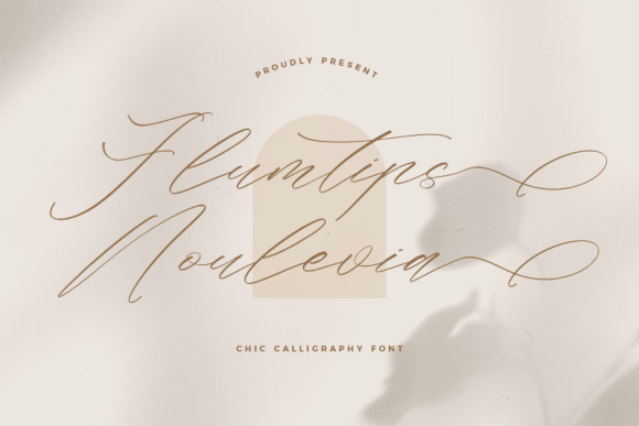 Flumtips Noulevia: Elegant Script for Branding