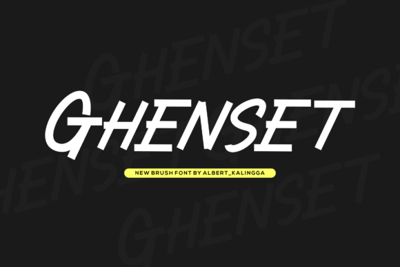 Ghenset: A Bold Font for Business