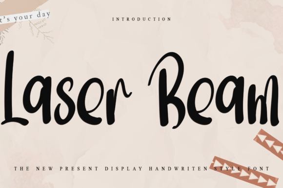 Laser Beam Font: A Simple Way to Elevate Your Brand