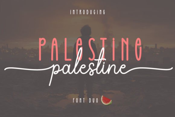 Palestine Duo: A Font for Polished Branding