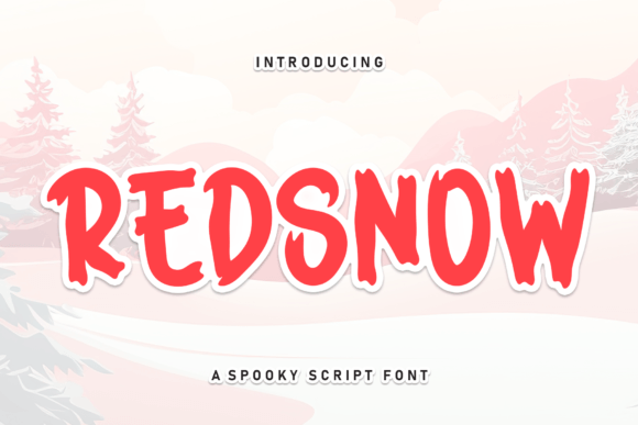 Redsnow Font for Creative Campaigns