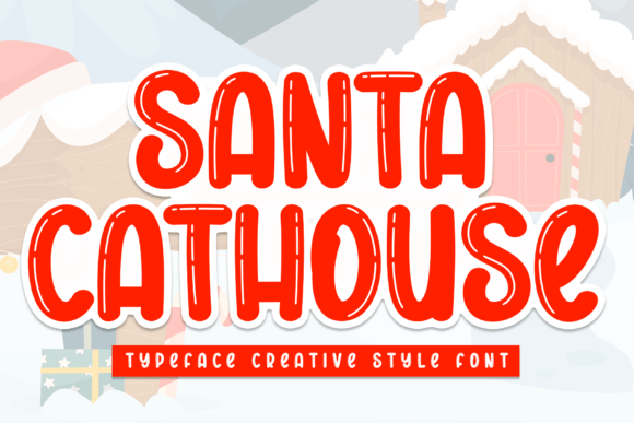 Santa Cathouse: A Joyful Font for Creative Projects