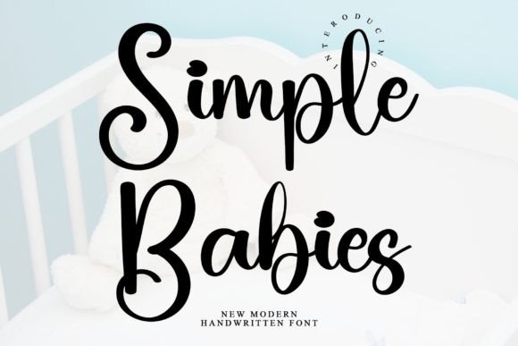 Simple Babies Font for Business