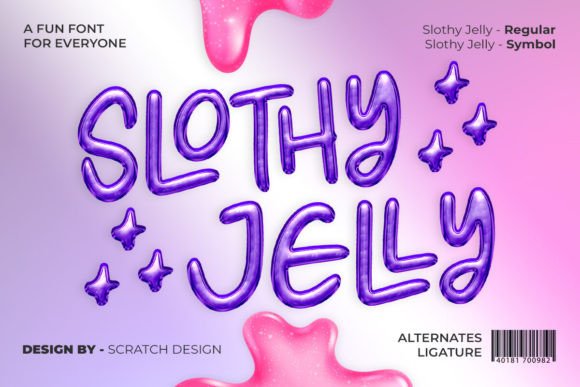 Slothy Jelly Font: Playful Typography for Digital Campaigns
