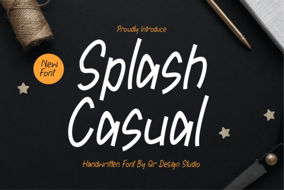 Splash Casual: A Friendly Font for Web Design