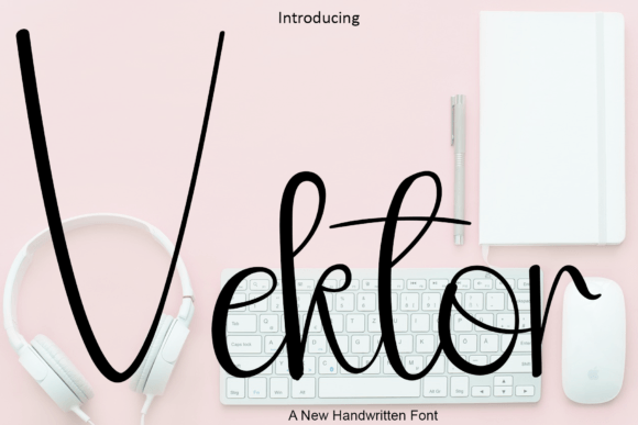 Vektor: A Flowing Script Font