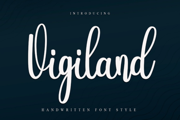 Vigiland Font: A Playful Handwritten Typeface for Digital Design