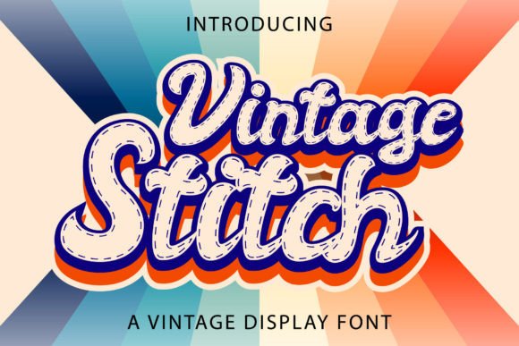 Vintage Stitch Font Review