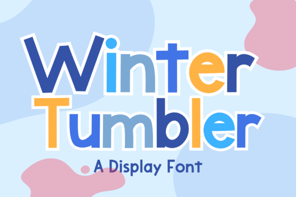 Winter Tumbler Font for Creative Projects