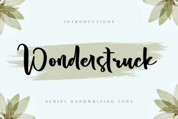 Wonderstruck: A Handwritten Typeface for Modern Web Design