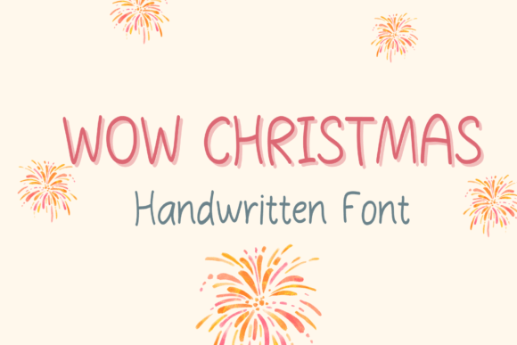 Wow Christmas Font for Business
